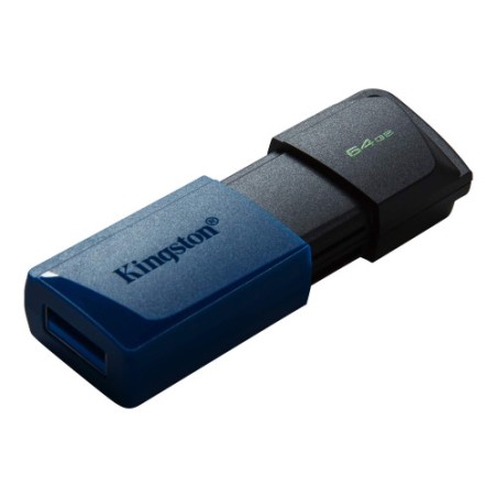 10995-Kingston Technology DataTraveler Exodia M unidad flash USB 64 GB USB tipo A 3.2 Gen 1 (3.1 Gen 1) Negro, Azul