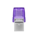 11009-Kingston Technology DataTraveler microDuo 3C unidad flash USB 256 GB USB Type-A / USB Type-C 3.2 Gen 1 (3.1 Gen 1)