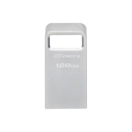 11013-Kingston Technology DataTraveler Micro unidad flash USB 128 GB USB tipo A 3.2 Gen 1 (3.1 Gen 1) Plata
