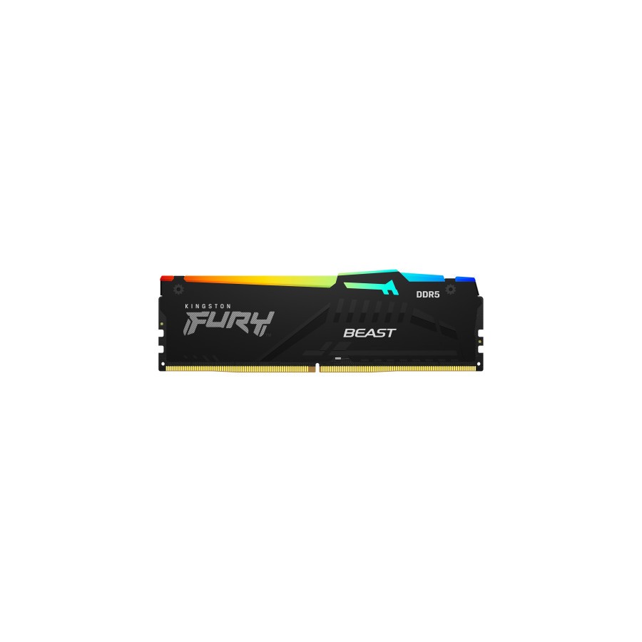 11051-Kingston Technology FURY Beast RGB modulo de memoria 32 GB 1 x 32 GB DDR5 5600 MHz