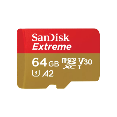 11098-SanDisk Extreme 64 GB MicroSDXC UHS-I Clase 10