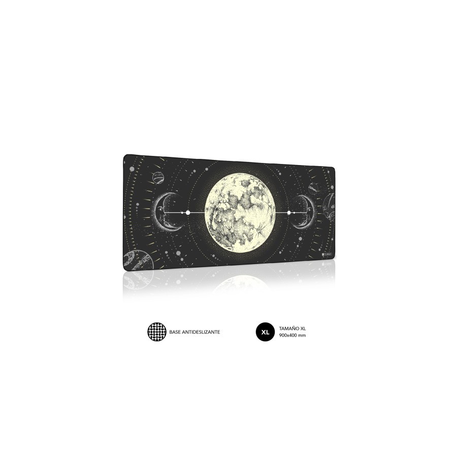11119-SUBBLIM Alfombrilla Raton Lunar XL Mouse Pad 900x400x3