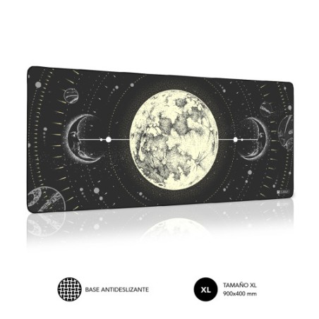 11119-SUBBLIM Alfombrilla Raton Lunar XL Mouse Pad 900x400x3