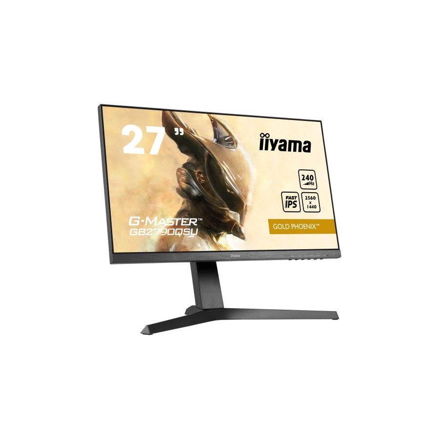 MONITOR IIYAMA 27" GAMING, WQHD, IPS, 2560 x 1440, 240Hz, 1MS, HDMI, DISPLAYPORT, ALT, REG ALT, PIVOTANTE