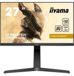 MONITOR IIYAMA 27" GAMING, WQHD, IPS, 2560 x 1440, 240Hz, 1MS, HDMI, DISPLAYPORT, ALT, REG ALT, PIVOTANTE
