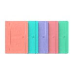 11168-CUADERNO SIGNATURE A5 TAPA EXTRADURA 80H RAYADO HORIZONTAL COLORES SURTIDOS PASTEL OXFORD 400154941