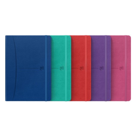 11172-CUADERNO SIGNATURE A5 TAPA EXTRADURA 80H LISO COLORES SURTIDOS VIVOS OXFORD 400163615