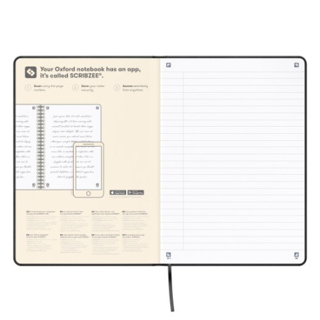 11175-CUADERNO SIGNATURE A5 TAPA EXTRADURA 80H RAYADO HORIZONTAL COLORES SURTIDOS CLASICOS OXFORD 400163610