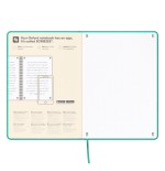 11179-CUADERNO SIGNATURE A5 TAPA EXTRADURA 104H RAYADO DOTS 5X5 COLOR ICE MINT OXFORD 400154948