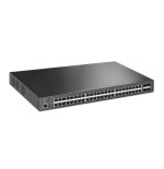 TP-Link TL-SG3452XP JetStream PoE Switch Gestionado L2+ Gigabit Ethernet (10/100/1000) Energia sobre Ethernet (PoE) 1U Negro