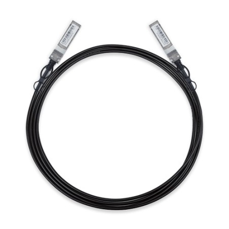 11213-TP-Link TL-SM5220-3M cable de fibra optica SFP+ DAC Negro