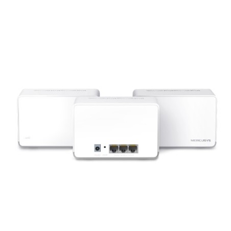Mercusys HALO H70X (2-PACK) sistema Wi-Fi Mesh (Wi-Fi en malla) Doble banda (2,4 GHz / 5 GHz) Wi-Fi 6 (802.11ax) Blanco 3 Intern