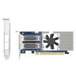 QNAP QXG-100G2SF-CX6 adaptador y tarjeta de red Interno Fibra 100000 Mbit/s