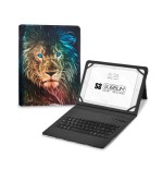 11351-SUBBLIM Funda con Teclado Keytab Pro BT Trendy Leon