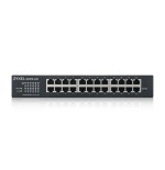 11358-ZYZEL ZYXEL GS1915-24E, 24-PORT GBE SMART HYBRID MODE SWITCH, STANDALONE O NEBULAFLEX CLOUD, RACKMOUNT AND DESKTOP