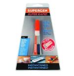 1136-ADHESIVO INSTANTANEO SUPERRAPID TRANSPARENTE EN TUBO 3GR. SUPERGEN 62603-00000-00