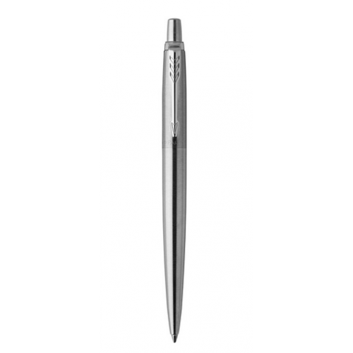 1137-BOLIGRAFO RETRACTIL JOTTER DE ACERO INOXIDABLE CON PUNTO MEDIO DE ADORNO DE CROMO TINTA AZUL PARKER 1953170