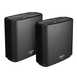 ASUS ZenWiFi AX (XT9) AX7800 1er Pack Schwarz Tribanda (2,4 GHz/5 GHz/5 GHz) Wi-Fi 6 (802.11ax) Negro 4 Interno