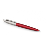 1145-BOLIGRAFO RETRACTIL JOTTER KENSINGTON ROJO CON RIBETE CROMADO PUNTO MEDIO TINTA AZUL PARKER 1953187