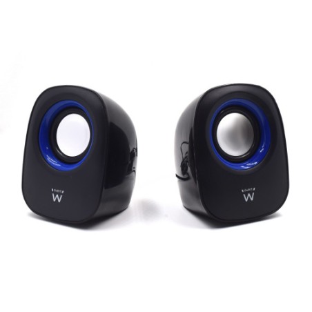 11460-Ewent EW3501 altavoz De 2 vias Negro Alambrico 5 W