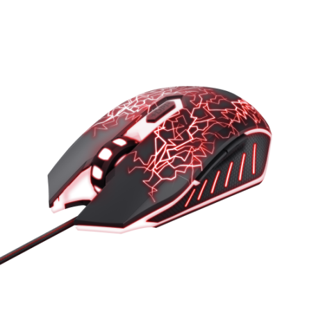 11469-Trust GXT 105X Izza raton Ambidextro USB tipo A Optico 4000 DPI
