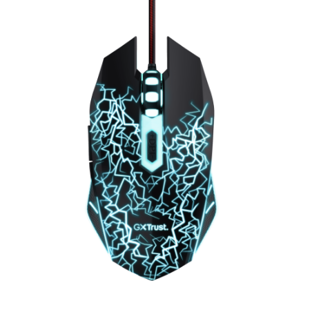11470-Trust GXT 105X Izza raton Ambidextro USB tipo A Optico 4000 DPI