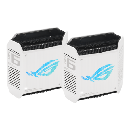 ASUS ROG Rapture GT6 (W-2-PK) Tribanda (2,4 GHz/5 GHz/5 GHz) Wi-Fi 6 (802.11ax) Blanco 4 Interno