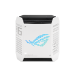 11493-ASUS ROG Rapture GT6 Tribanda (2,4 GHz/5 GHz/5 GHz) Wi-Fi 6 (802.11ax) Blanco 4 Interno