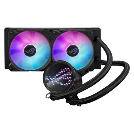 11508-SISTEMA DE REFRIGERACION LIQUIDA ASUS PARA CPU ROG RYUO III 240 ARGB,OLED DE COLOR,AURA SYNC RGB,VENTILADORES DE R