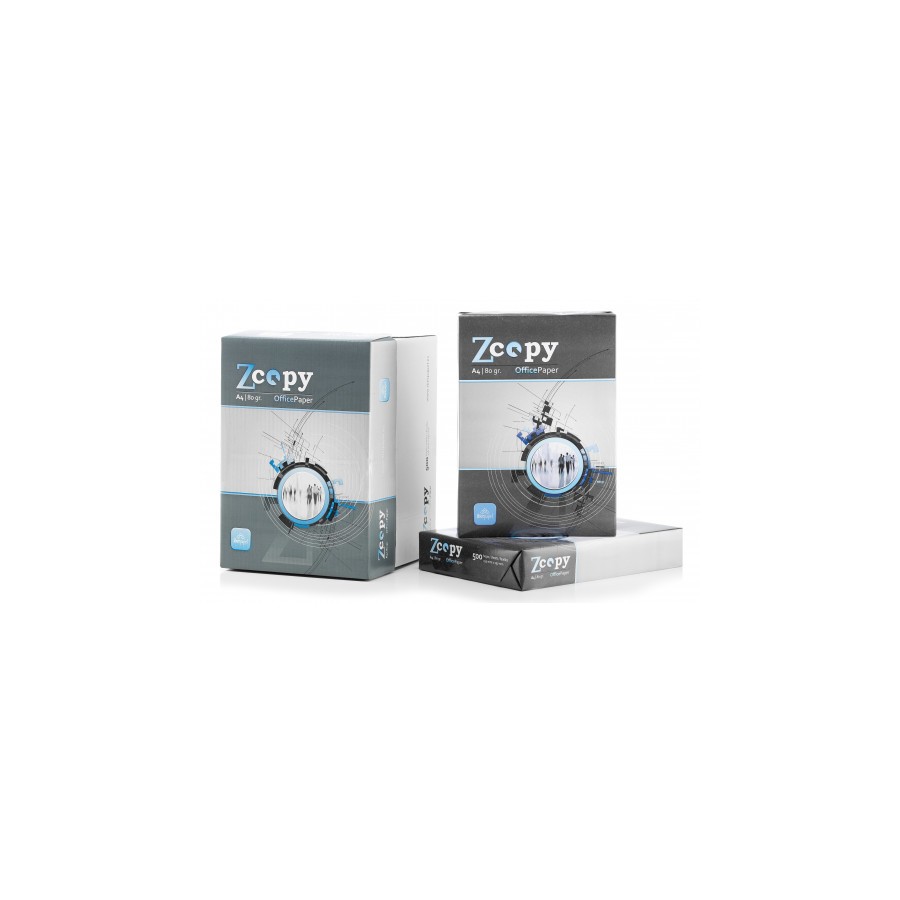 1153-PAQUETE 500H PAPEL 80GR A4 ZCOPY CIE 146 ZCOPY80GR