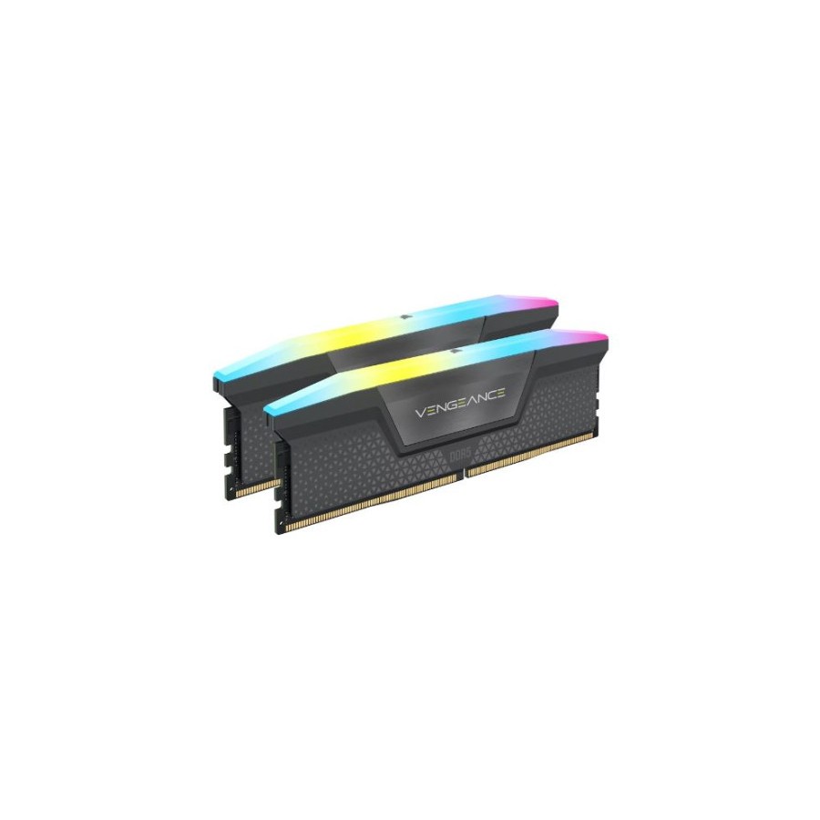 11545-MEMORIA CORSAIR DDR5 64GB 2X32GB PC5600 VENGEANCE RGB CMH64GX5M2B5600Z40K