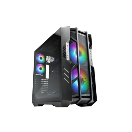 Cooler Master HAF The Berserker Full Tower Gris, Titanio