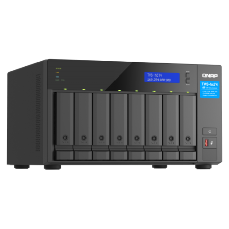 11637-QNAP TVS-h874 NAS Torre Ethernet Negro i5-12400