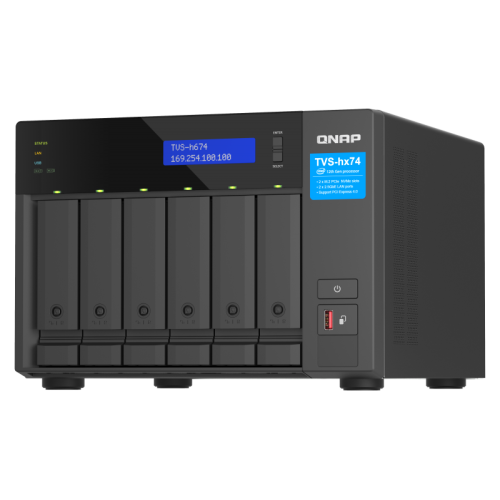 11638-QNAP TVS-H674 NAS Torre Ethernet Negro i5-12400