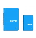 1166-CUADERNO ESPIRAL SERIE GESTION TAPA BLANDA 60 GRS. 4o (155X215MM.) 80 HOJAS LISO PACSA 16382