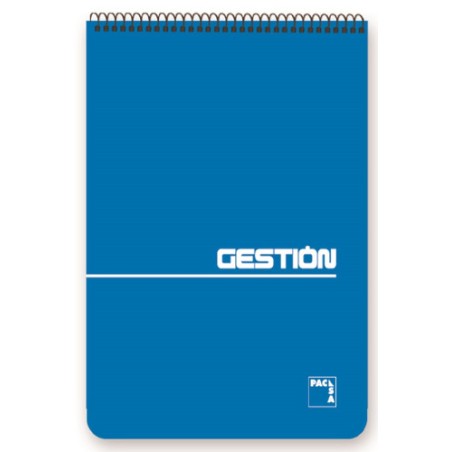 1167-BLOC ESPIRAL SERIE GESTION TAPA BLANDA 60 GRS.FOLIO (215X310MM.) 80 HOJAS CUADRICULA 4X4 SIN MARGEN PACSA 16371