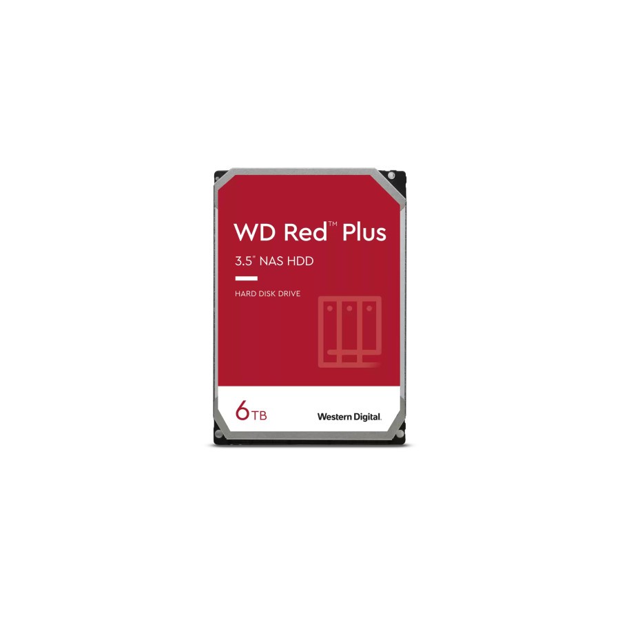 11678-Western Digital Red Plus WD60EFPX disco duro interno 3.5" 6000 GB Serial ATA III