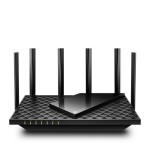 TP-Link Archer AXE75 router inalambrico Gigabit Ethernet Tribanda (2.4 GHz / 5 GHz / 6 GHz) Negro
