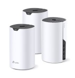 TP-Link Deco S7 (3-pack) Doble banda (2,4 GHz / 5 GHz) Wi-Fi 5 (802.11ac) Blanco, Negro Interno