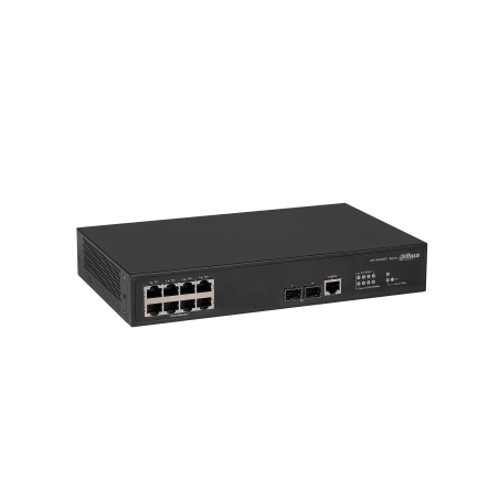 11693-(DH-AS4300-8GT2GF) DAHUA SWITCH L2 8 PUERTOS RJ45 + 2 SFP