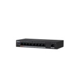 11694-(DH-PFS3009-8ET1GT-96-V2) DAHUA SWITCH HI-POE 2.0 8 PUERTOS + 1 UPLINK RJ45