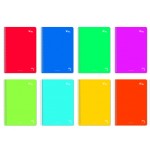 CUADERNO ESPIRAL SERIE XTRA TAPA DURA 60 GRS. FOLIO (215X310MM.) 80 HOJAS PAUTADO 2,5 CON MARGEN SURTIDO PACSA 16222