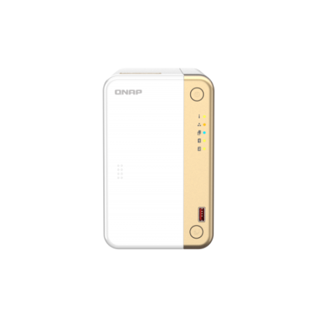 QNAP TS-262 NAS Torre Ethernet Oro, Blanco N4505