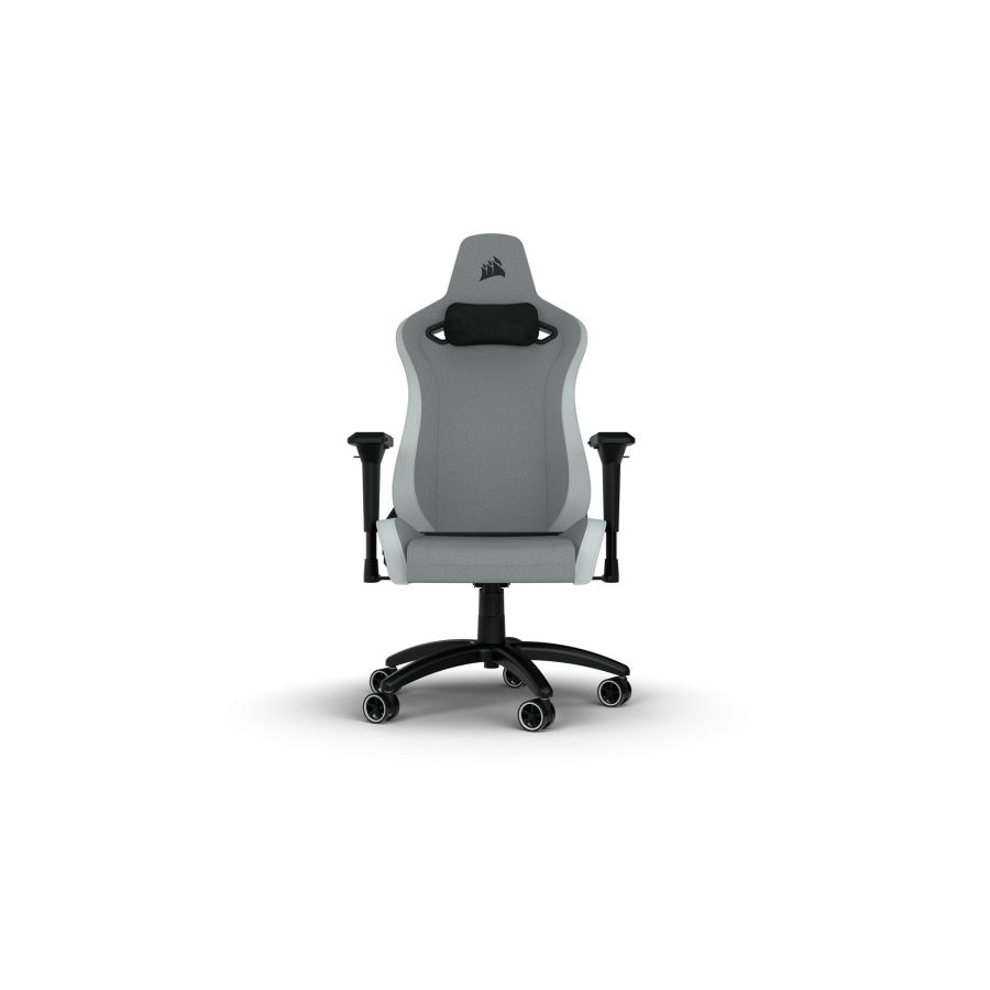 SILLA CORSAIR GAMING TC200 FABRIC GRIS/BLANCA CF-9010048-WW