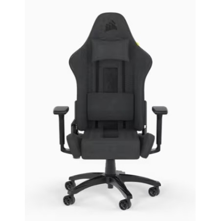 SILLA CORSAIR GAMING TC100 RELAXED FABRIC GRIS/NEGRA CF-9010052-WW