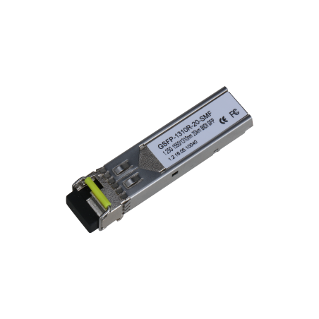 11811-(GSFP-1310R-20-SMF) DAHUA MODULO OPTICO GIGABIT TRANSCEPTOR DE FIBRA SFP MONOMODO SM LC 1GBPS ENVIO 1550NM RECEPCI