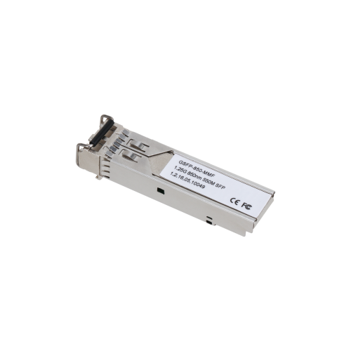 11813-(GSFP-850-MMF) DAHUA MODULO OPTICO GIGABIT TRANSCEPTOR DE FIBRA SFP MULTIMODO PUERTO LC ENVIO 850NM RECEPCION 850N