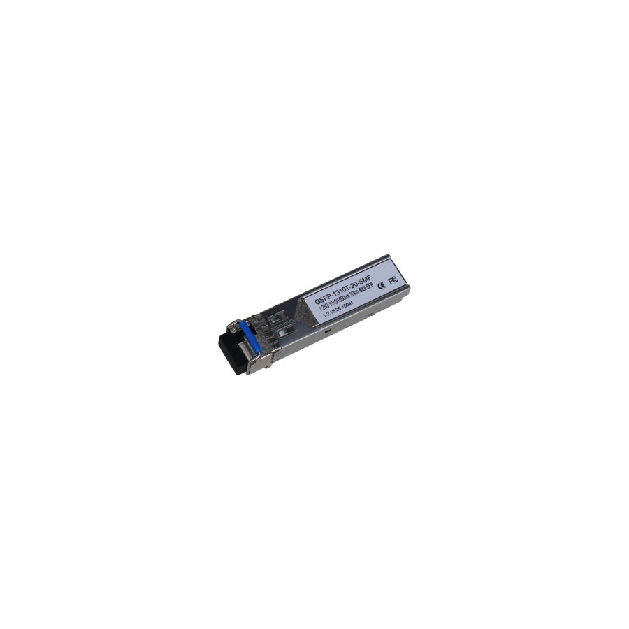 11815-(GSFP-1310T-20-SMF) DAHUA MODULO OPTICO GIGABIT TRANSCEPTOR DE FIBRA SFP MONOMODO SM PUERTO LC ENVIO 1310NM RECEPC