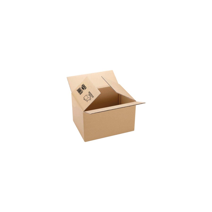 11870-CAJA CARTON EMBALAJE 600X400X290MM MARRON CANAL 3MM FIXO 18113