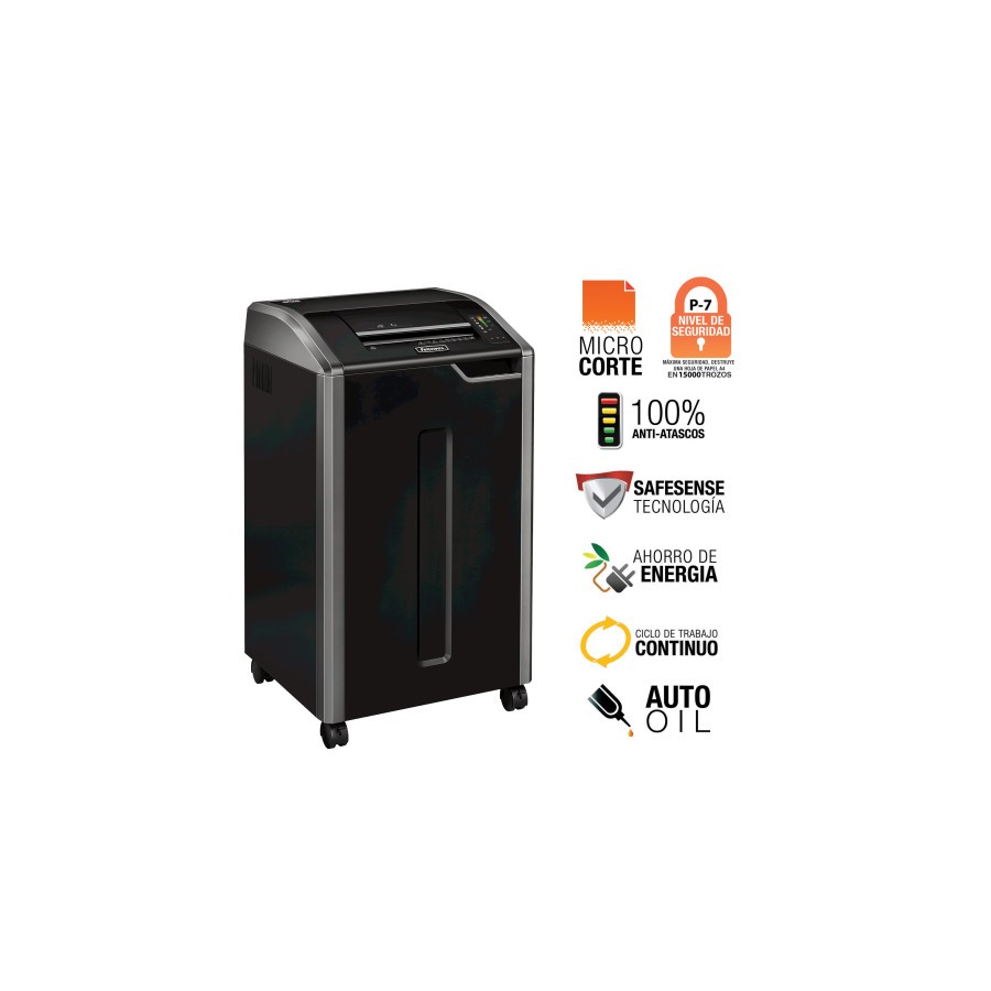 11883-DESTRUCTORA MAXIMA SEGURIDAD P-7 425HS FELLOWES 4250501